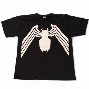 Marvel Venom black cotton t-shirt Size XL mad engine